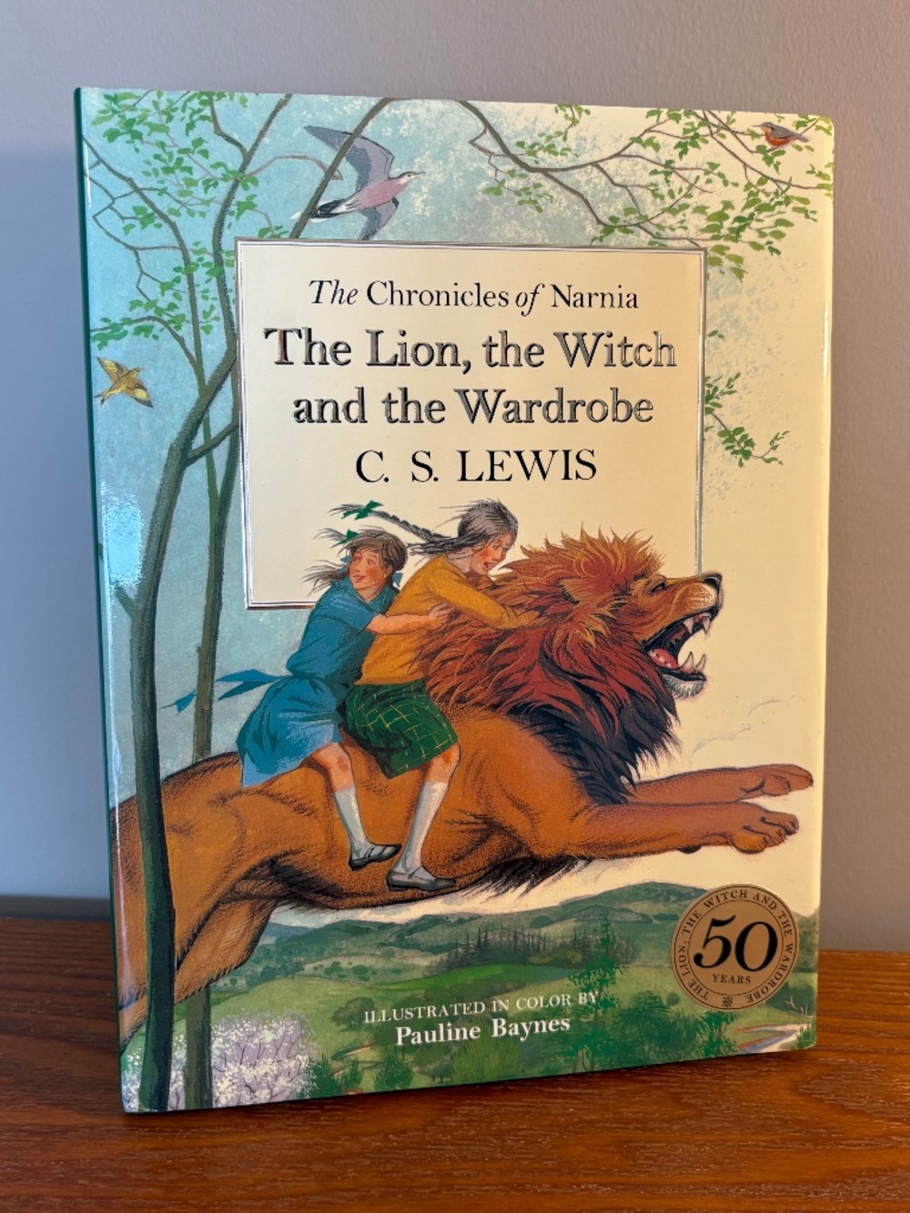 The Lion, the Witch and the Wardrobe - C.S. Lewis - 50th Anniversary Book